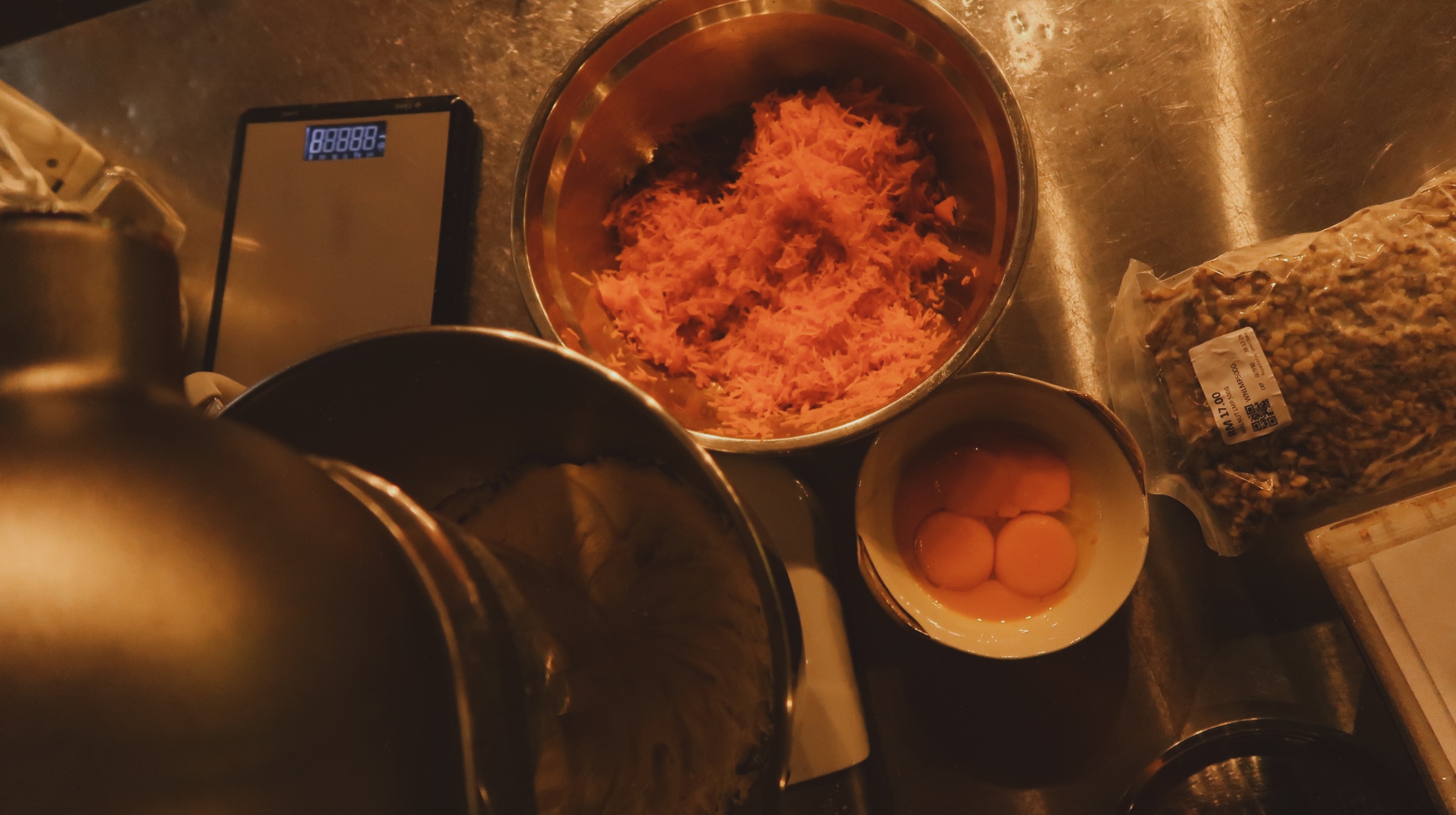 Artfully prepared plant-based dish